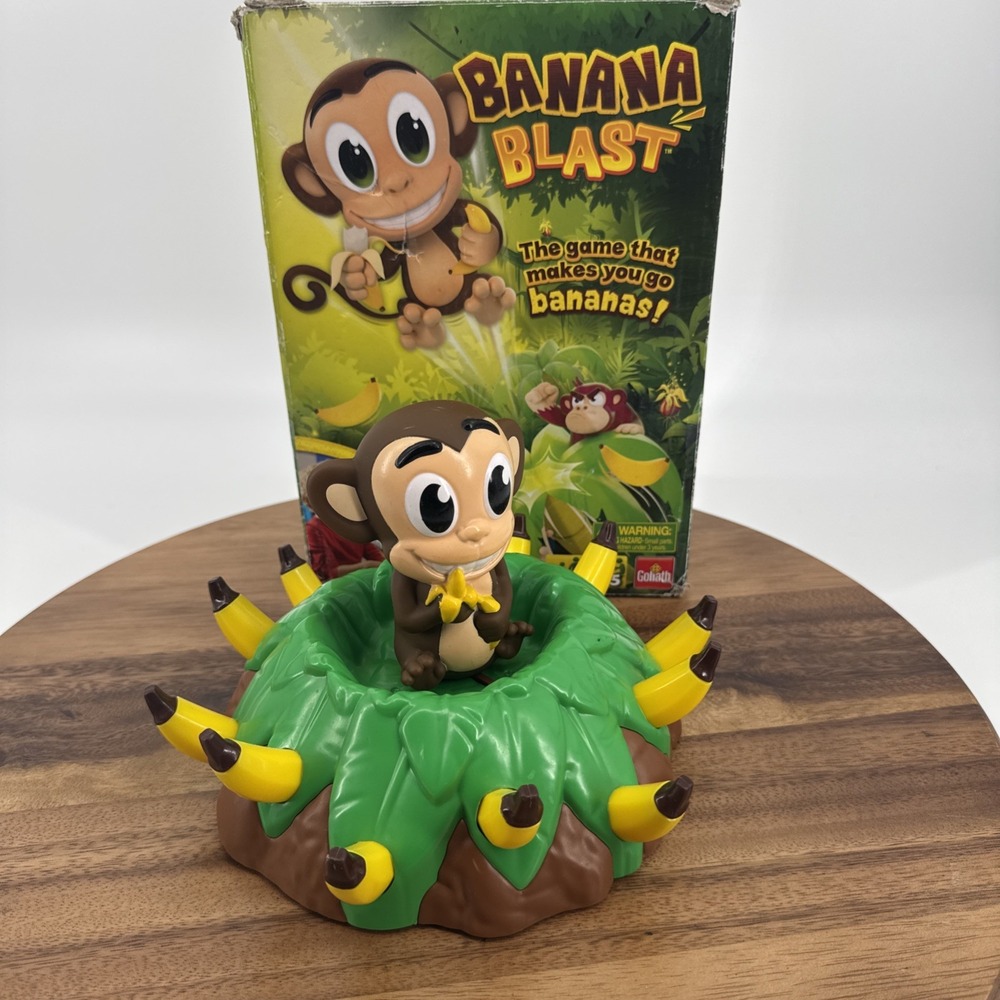 Banana Blast Game Goliath 2018 No Instructions Or Die Game Pieces are Complete